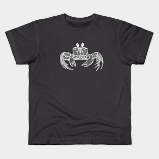 Cute Crab - detailed ghost crab drawing Kids T-Shirt